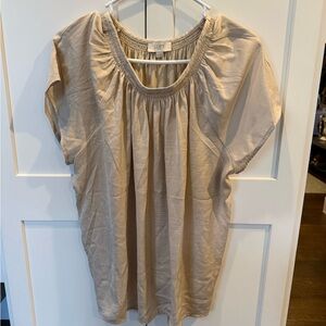 LOFT Beige Women's Blouse